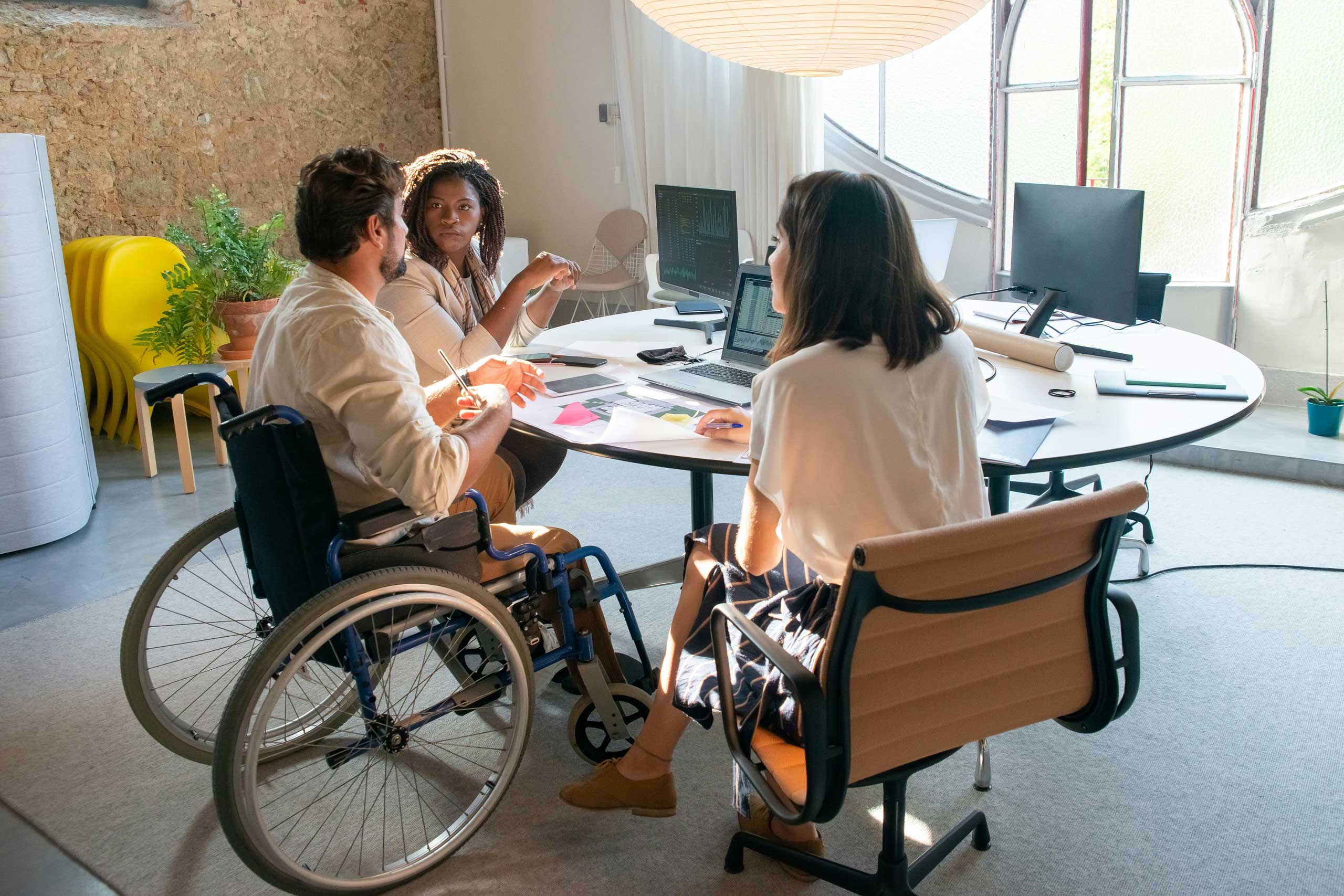 Meeting Around Table